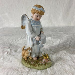 Vintage Home Interiors Gifts Gardening Angel Figurine